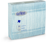 Tovagliolo in carta a secco Cotton Azzurro